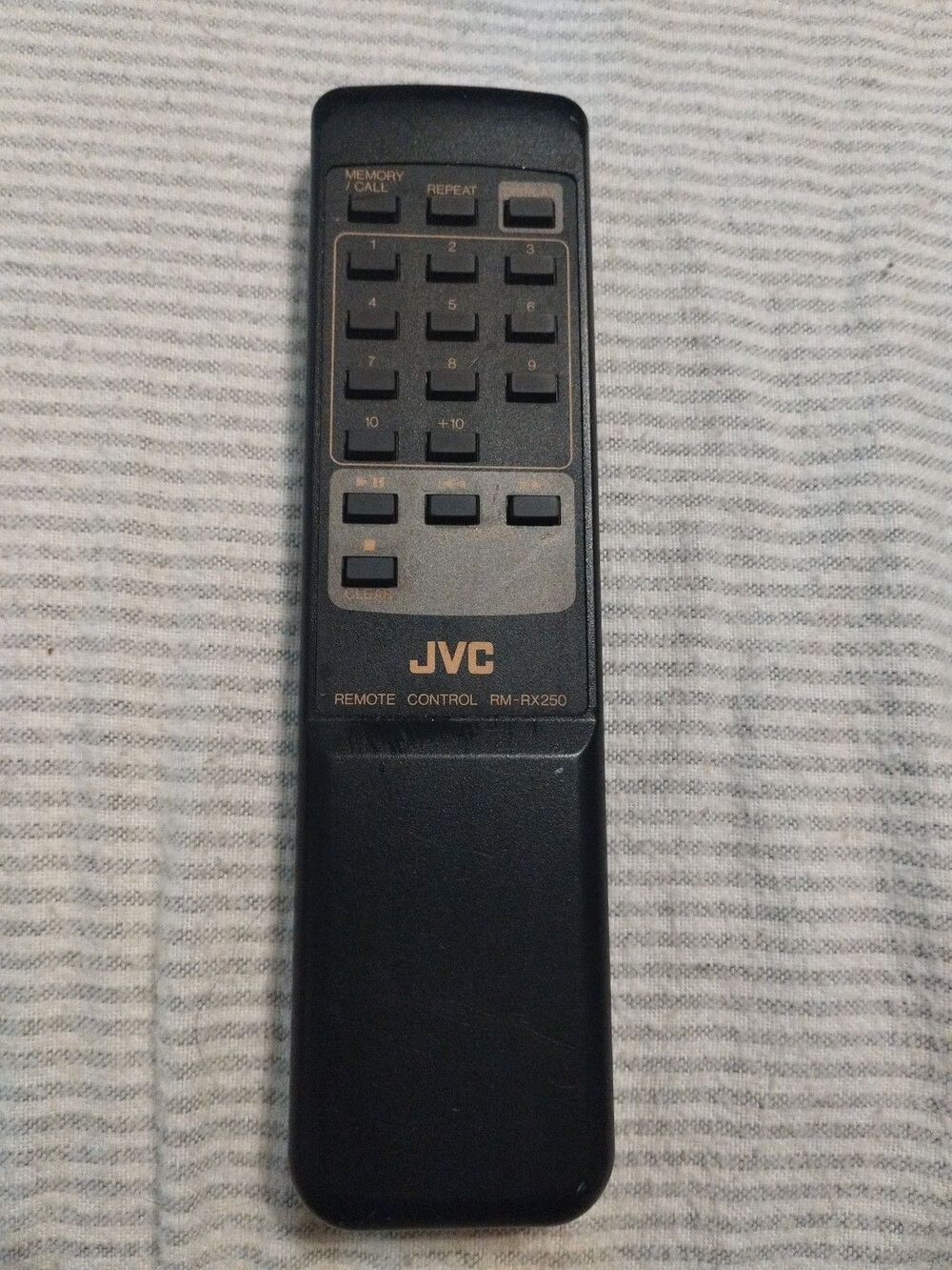 oem jvc RM-RX250 Home Audio System Remote Control - Tested & Works